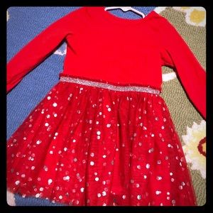 Super cute red tutu dress